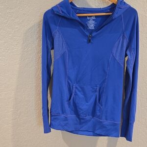 Kyodan Royal Blue Half-Zip Hoodie